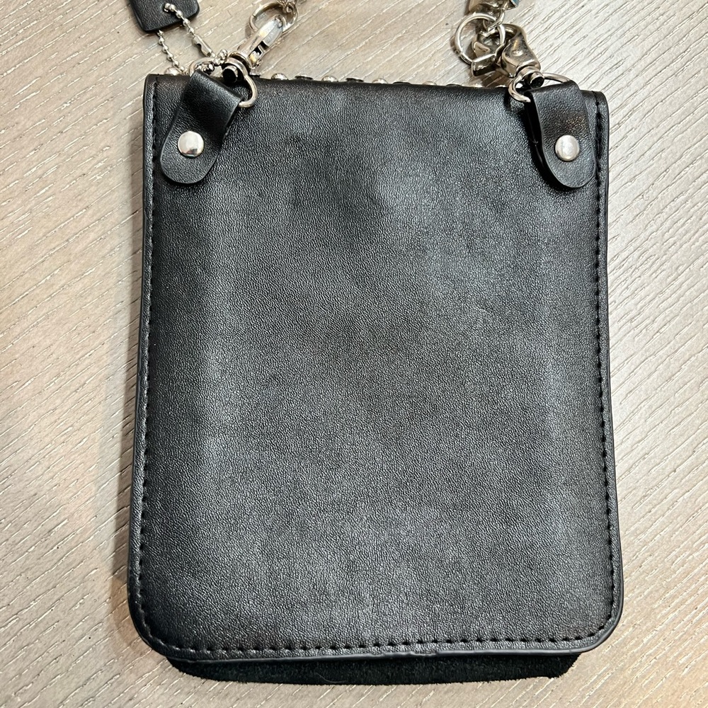 Leather Studded and Crystal Crossbody - Picture 2 of 5